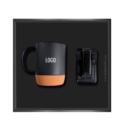 Ceramic Mug Phone Holder Gifts Set 